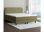 Grüngelb 9636 Tia - 15cm Box,100cm Kopfteil, 12cm Füße