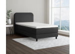 Schwarz 7006 Loto - 15cm Box,100cm Kopfteil, 12cm Füße