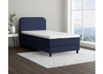 Marineblau 3920 Tia - 15cm Box,100cm Kopfteil, 12cm Füße