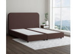 Braun 9912 Tia - 20cm Box,100cm Kopfteil, 6cm Füße - Boxspringbett ohne Matratze