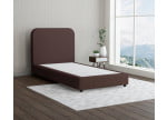Braun 9912 Tia - 20cm Box,100cm Kopfteil, 6cm Füße - Boxspringbett ohne Matratze