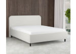Weiss 5285 Loto - 30cm Rahmen,100cm Kopfteil, 12cm Füße - Polsterbett 210x210 cm