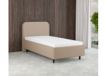 Beige 3315 Tia - 30cm Rahmen,100cm Kopfteil, 12cm Füße
