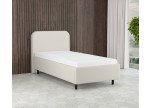 Cremeweiß 3906 Tia - 30cm Rahmen,100cm Kopfteil, 12cm Füße