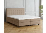 Beige 3315 Tia - 20cm Box, 110cm Kopfteil, 12cm Füße