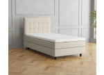 Beige 793 Loto - 20cm Box, 110cm Kopfteil, 12cm Füße