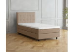 Beige 3315 Tia - 20cm Box, 110cm Kopfteil, 12cm Füße
