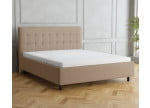Beige 3315 Tia - 30cm Rahmen, 110cm Kopfteil, 12cm Füße
