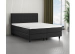 Schwarz 7006 Loto - 110cm Kopfteil - 20cm TTFK Box - 12cm Füße