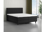 Schwarz 7006 Tia - 110cm Kopfteil - 20cm TTFK Box - 12cm Füße