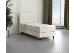 Beige 793 Loto - 110cm Kopfteil - 20cm TTFK Box - 12cm Füße