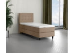Beige 3315 Tia  - 110cm Kopfteil - 20cm TTFK Box - 12cm Füße