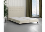 Beige 793 Loto - 110cm Kopfteil - 20cm TTFK Box - 12cm Füße