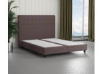 Braun 9075 Loto - 110cm Kopfteil - 20cm TTFK Box - 12cm Füße