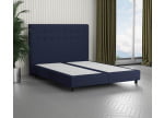 Marineblau 3920 Tia - 110cm Kopfteil - 20cm TTFK Box - 12cm Füße