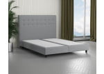 Grau 24-24 Woolyun  - 110cm Kopfteil - 20cm TTFK Box - 12cm Füße