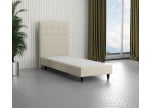 Beige 793 Loto - 110cm Kopfteil - 20cm TTFK Box - 12cm Füße