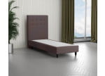 Braun 9075 Loto - 110cm Kopfteil - 20cm TTFK Box - 12cm Füße
