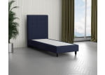 Marineblau 3920 Tia - 110cm Kopfteil - 20cm TTFK Box - 12cm Füße