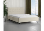 Beige 793 Loto - 30cm Rahmen, 110cm Kopfteil, 12cm Füße