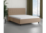 Beige 3315 Tia - 30cm Rahmen, 110cm Kopfteil, 12cm Füße
