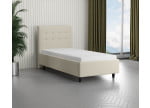 Beige 793 Loto - 30cm Rahmen, 110cm Kopfteil, 12cm Füße