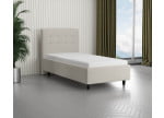 Cremeweiß 3906 Tia - 30cm Rahmen, 110cm Kopfteil, 12cm Füße
