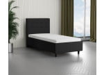 Schwarz 7006 Tia - 30cm Rahmen, 110cm Kopfteil, 12cm Füße