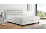 Sinsole Weiß 010 (Abb. Kopfteil 120cm, Boxspring 20cm, Füße 12cm)