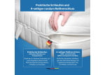 TENCEL Matratzenbezug mit praktischen Schlaufen für Transport und zum Wenden