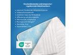 Druckentlastender und temperaturregulierender Gelschaumkern