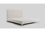 Textil Woolyun 135-135 (Abb. Kopfteil 110cm, Boxspring 20cm, Füße 12cm)