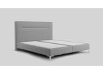 Textil Woolyun 24-24 (Abb. Kopfteil 110cm, Boxspring 20cm, Füße 12cm)