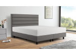 Woolyun Nerz 38-38 (Abb. Kopfteil 120cm, Boxspring 20cm, Füße 12cm)