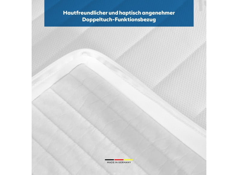 Hautfreundlicher und haptisch angenehmer Bezug