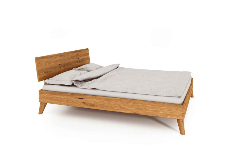 Greta Massivholzbett Seitenansicht