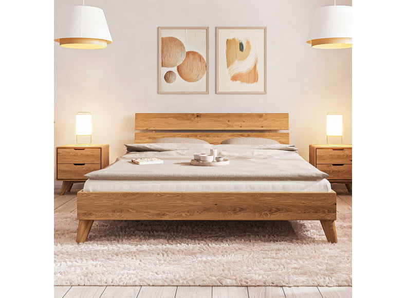 Greta2 Massivholzbett Ambiente