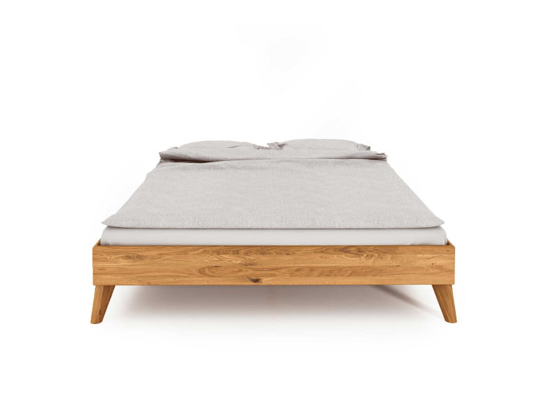 Greta3 Massivholzbett Frontansicht