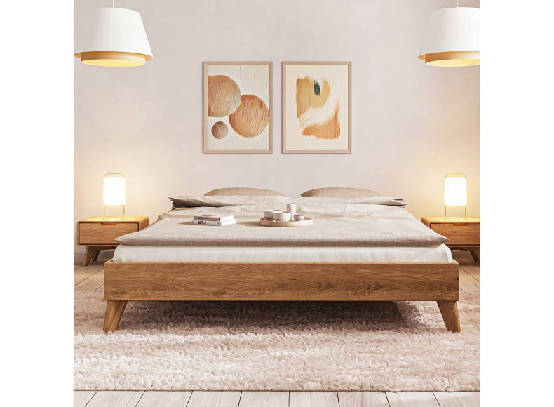 Greta3 Massivholzbett Ambiente