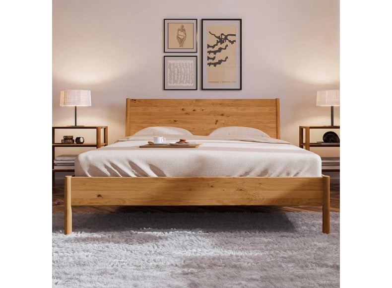 Paula1 Massivholzbett Ambiente