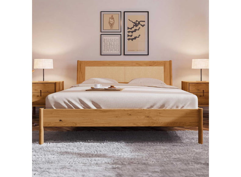 Paula2 Massivholzbett Ambiente