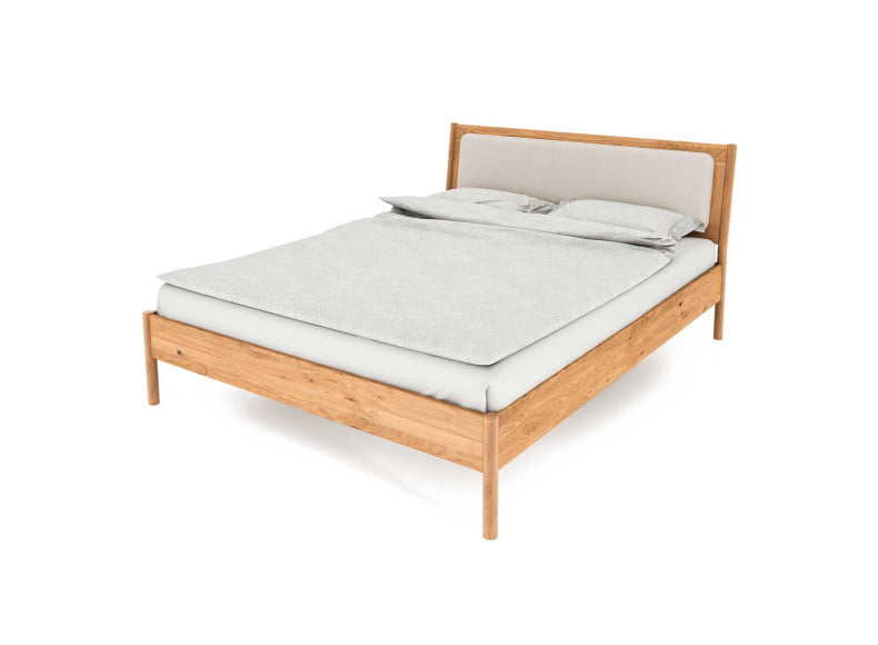 3003 Wildeiche natur geölt - Massivholzbett