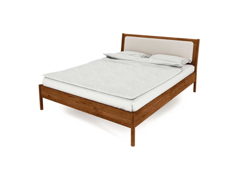 3003 Wildeiche mokka geölt - Massivholzbett