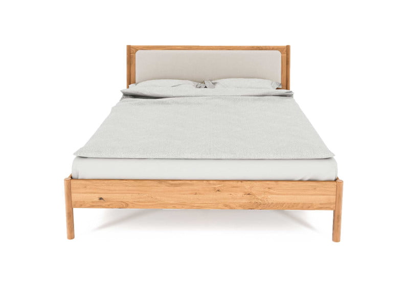 Paula3 Massivholzbett Frontansicht