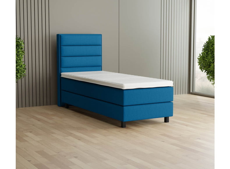 Petrol 9324 Tia - 20cm Box, 120cm Kopfteil, 12cm Füße quadratisch