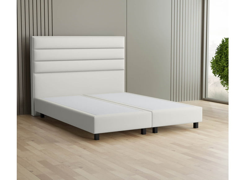 Weiss 5285 Loto - 20cm Box, 120cm Kopfteil, 12cm Füße quadratisch