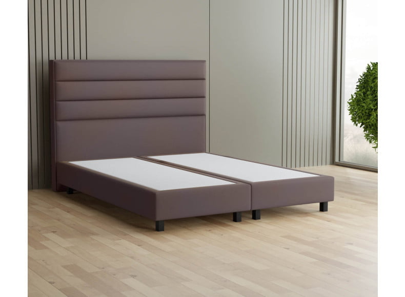 Braun 9075 Loto - 20cm Box, 120cm Kopfteil, 12cm Füße quadratisch