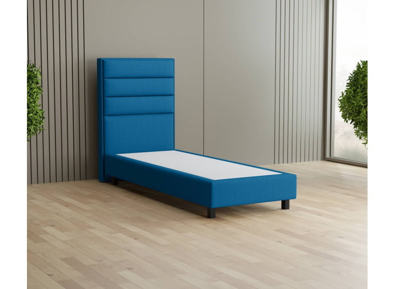 Petrol 9324 Tia - 20cm Box, 120cm Kopfteil, 12cm Füße quadratisch