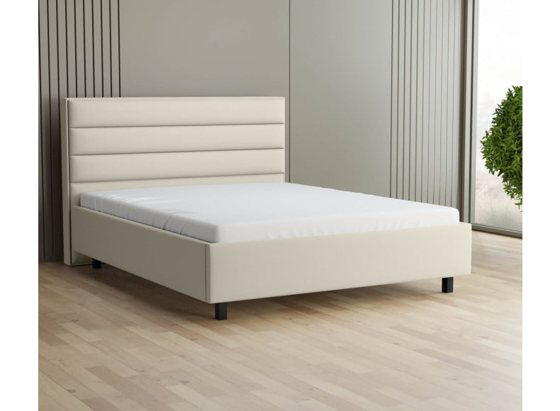 Beige 793 Loto - 30cm Rahmen, 110cm Kopfteil, 12cm Füße