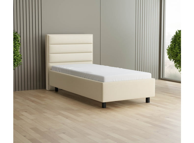 Ecru 135-135 Woolyun - 30cm Rahmen, 110cm Kopfteil, 12cm Füße